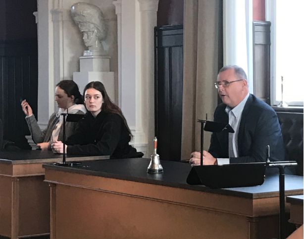 1aSA på besøg hos borgmesteren