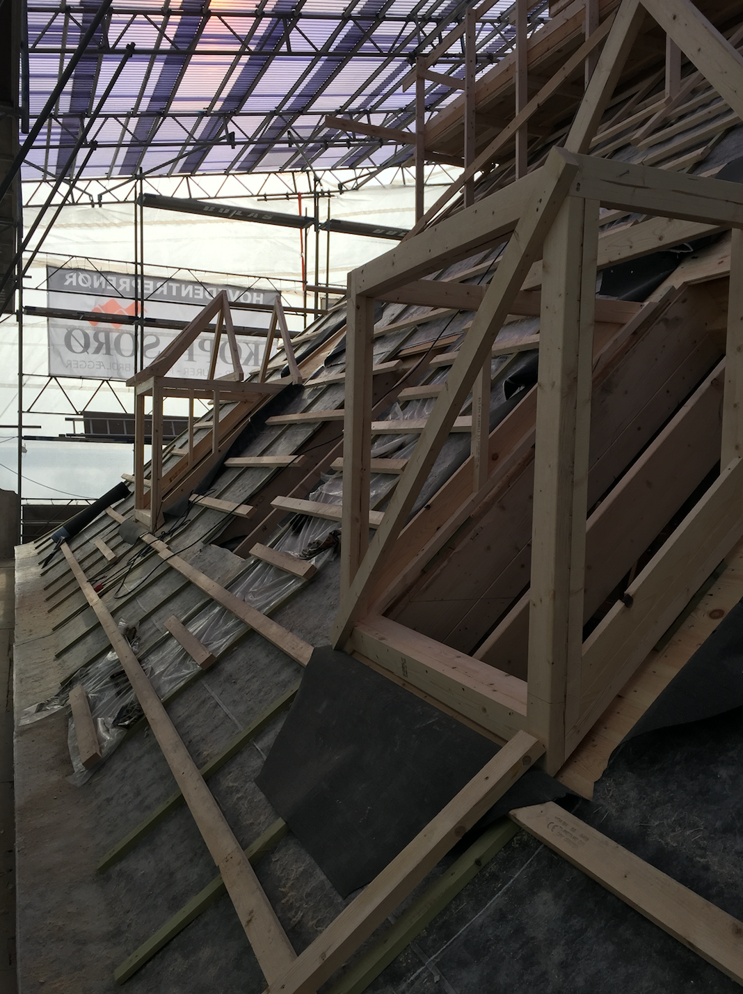 Hurra - vi har holdt rejsegilde