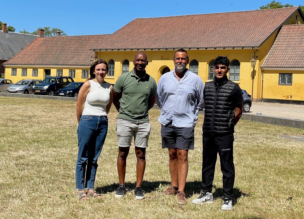 Fornemt cricketbesøg