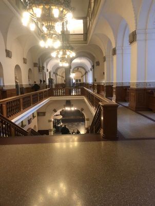 1a besøgte Christiania og Christiansborg