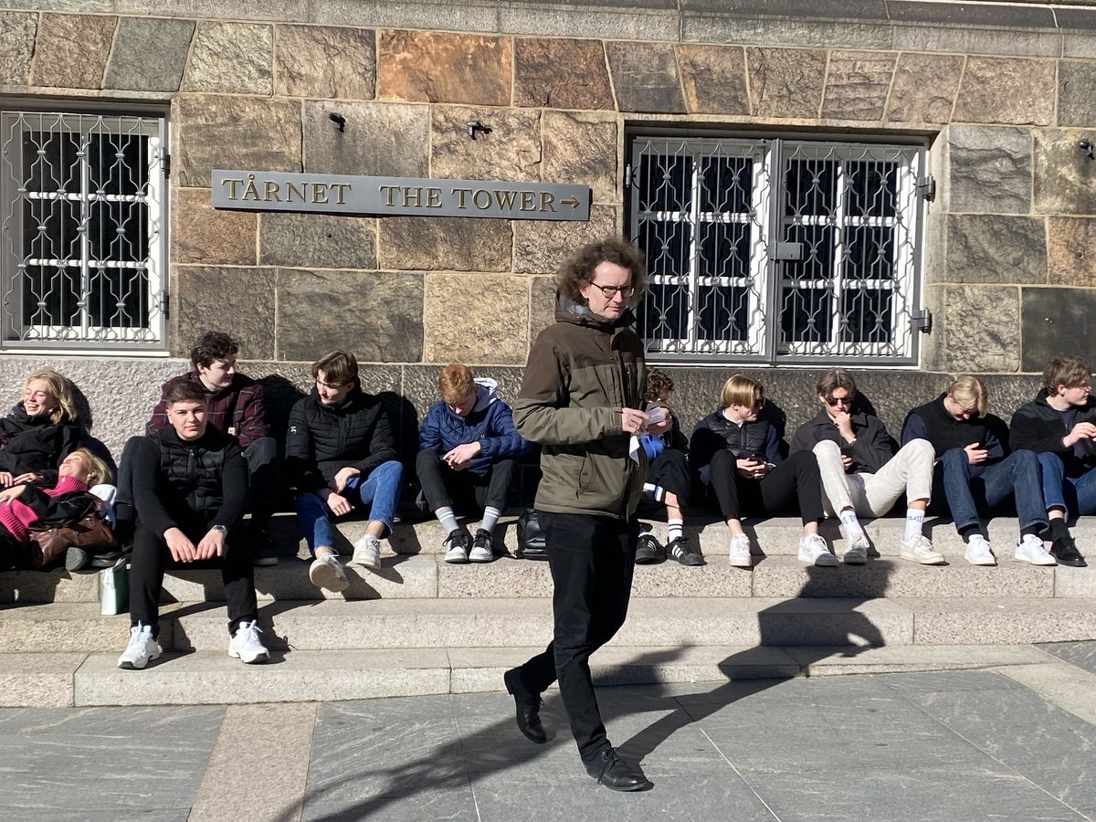 2a på ekskursion til Nationalbanken og Folketinget