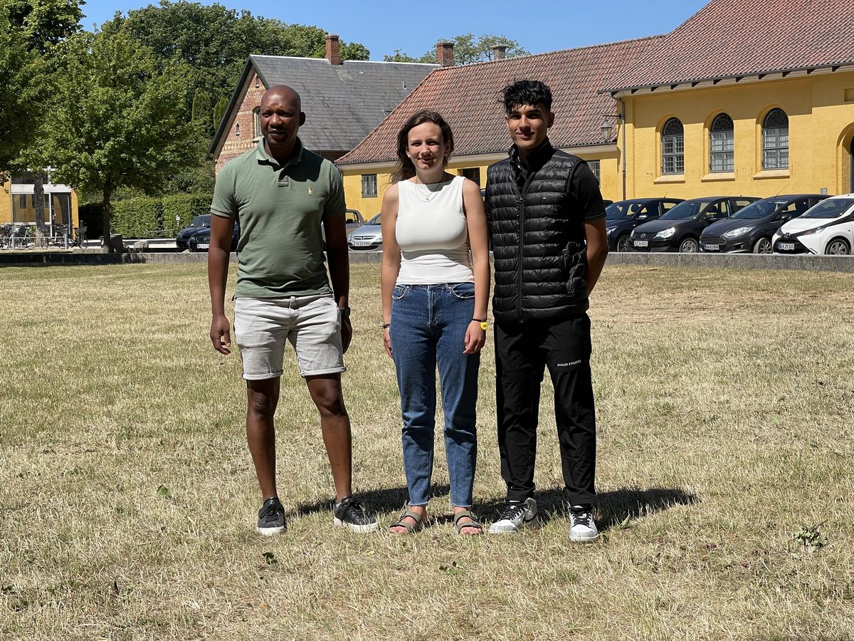 Fornemt cricketbesøg