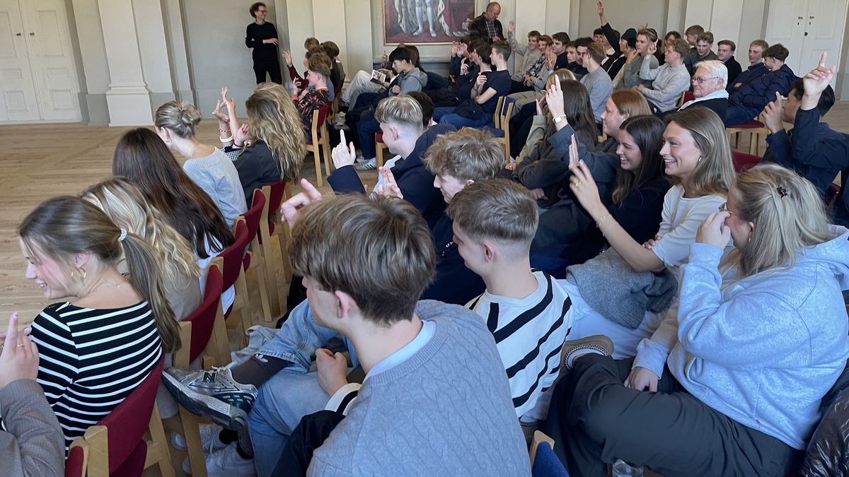 Besøg af møbeldesigner