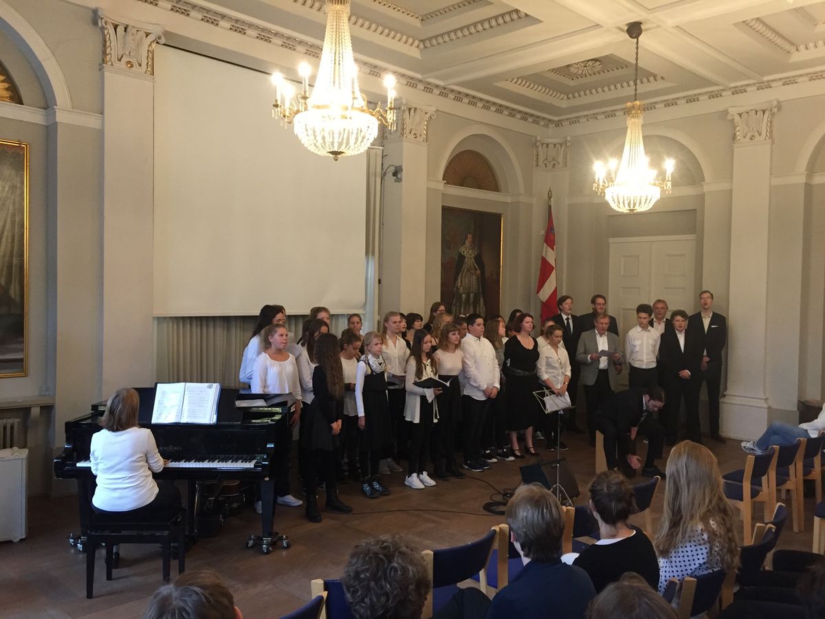 Kor og band fra Königswusterhausen på besøg