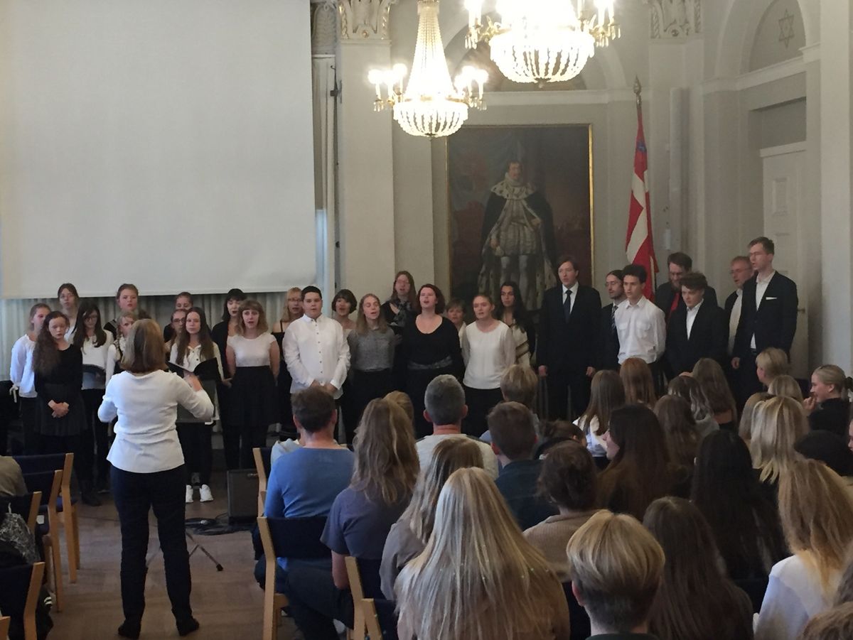 Kor og band fra Königswusterhausen på besøg