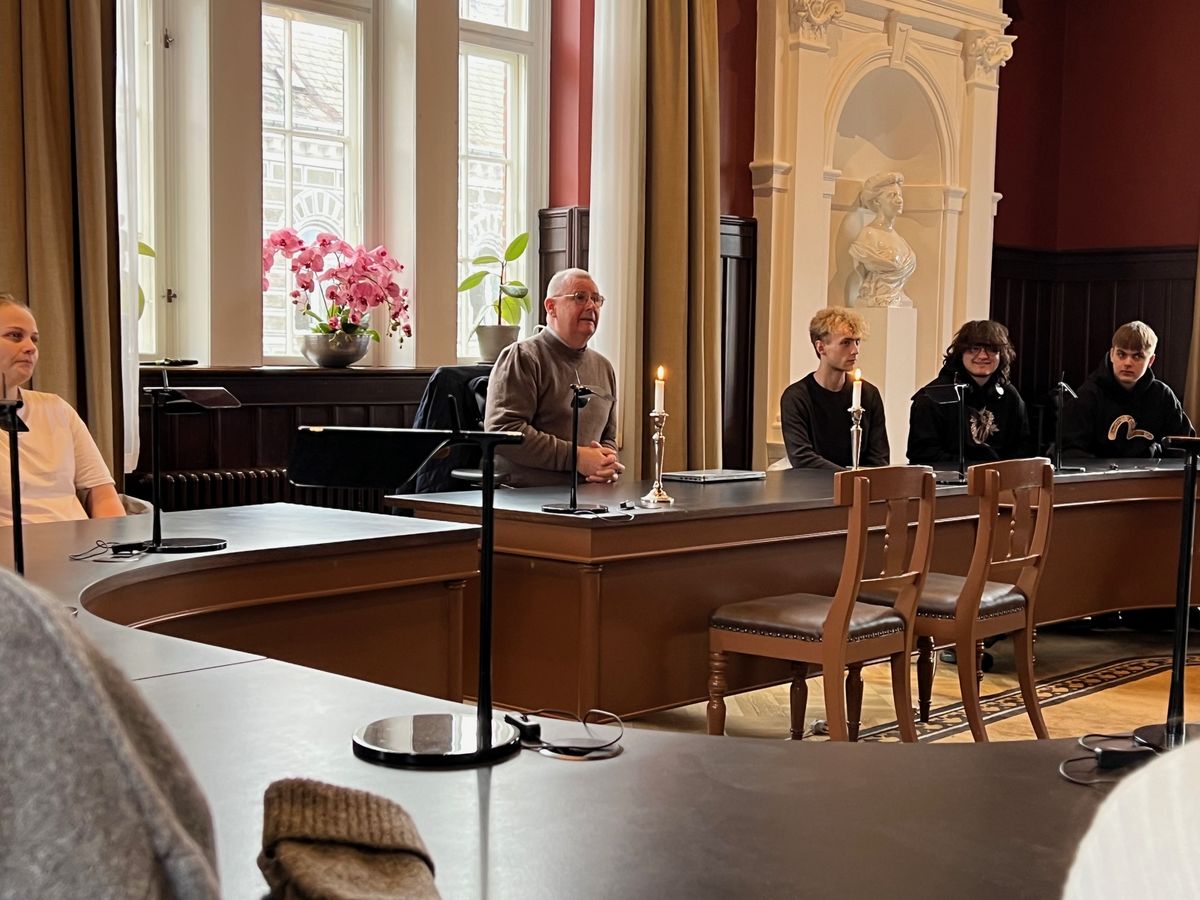 Besøg hos borgmesteren