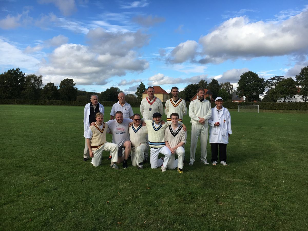 Den årlige circketkamp afviklet i søndags