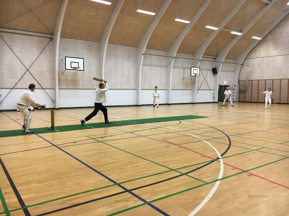 Den årlige circketkamp afviklet i søndags