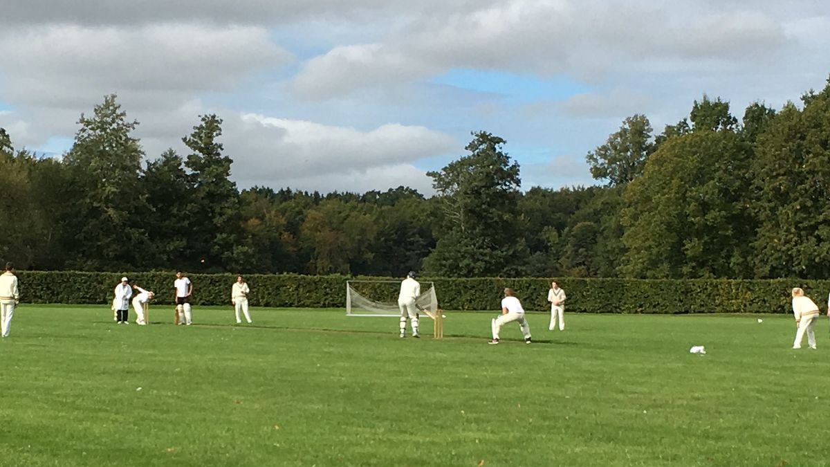 Den årlige circketkamp afviklet i søndags