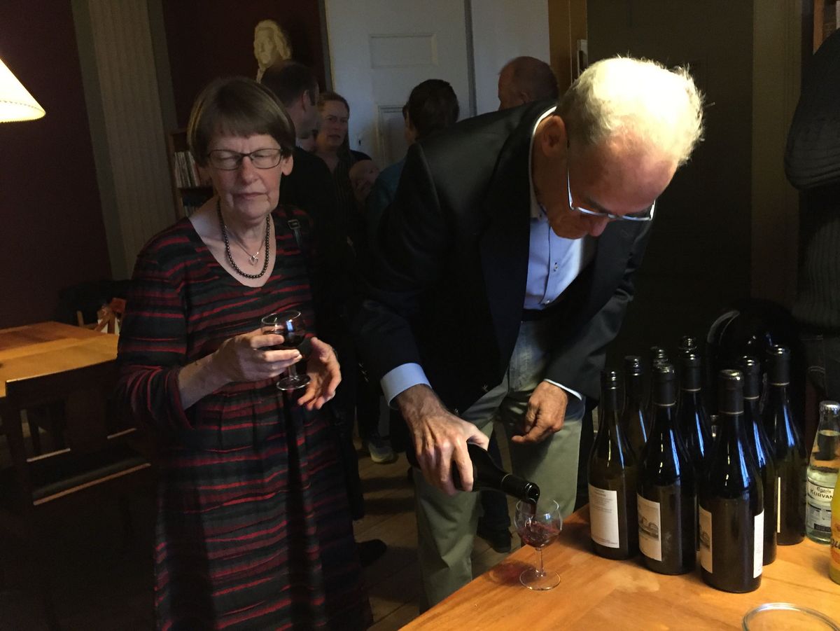 Afskedsreception for Bashir og Erik