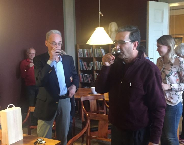 Afskedsreception for Bashir og Erik