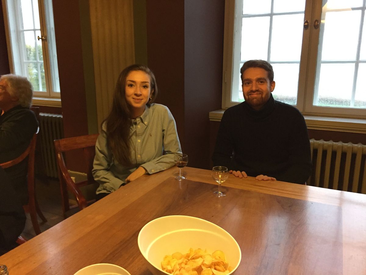 Afskedsreception for Bashir og Erik