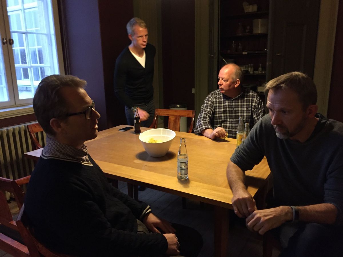 Afskedsreception for Bashir og Erik