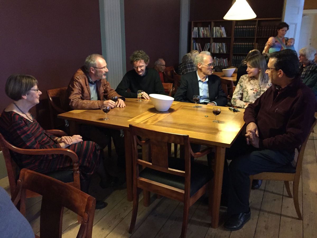 Afskedsreception for Bashir og Erik