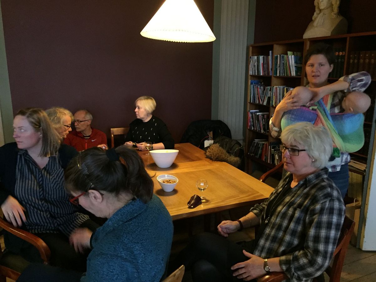 Afskedsreception for Bashir og Erik