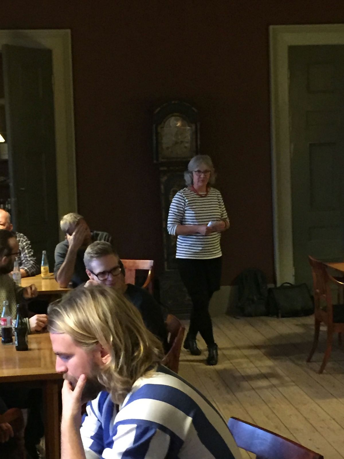 Afskedsreception for Bashir og Erik