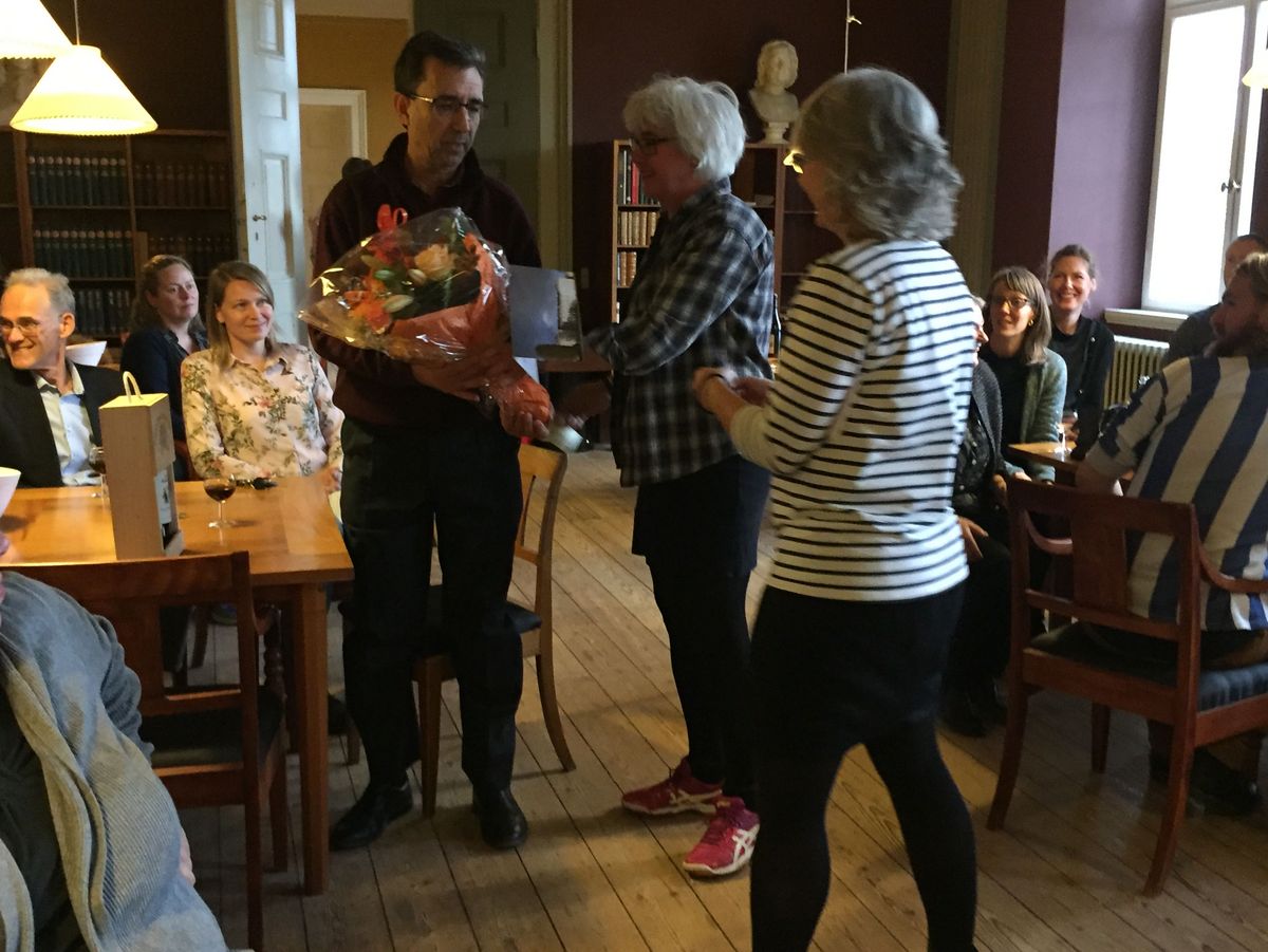 Afskedsreception for Bashir og Erik