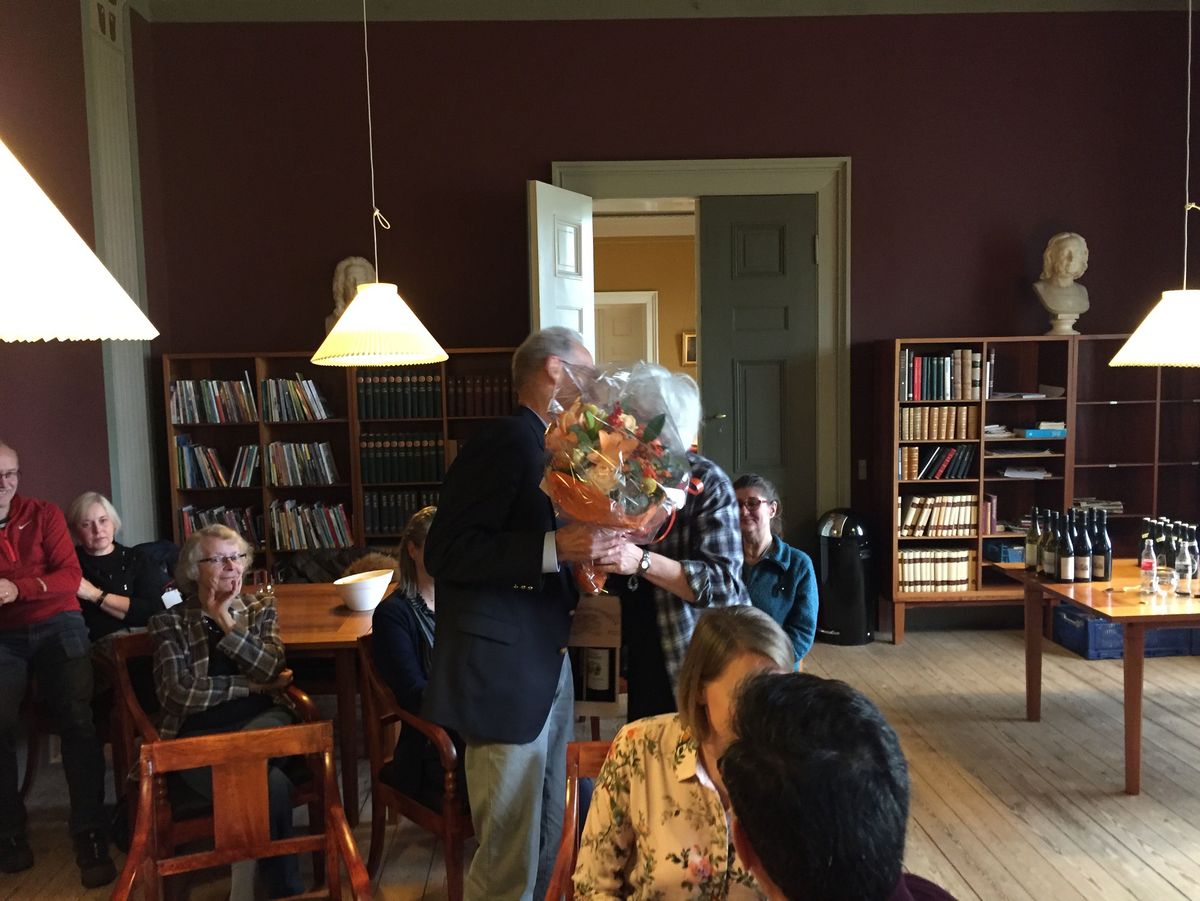 Afskedsreception for Bashir og Erik