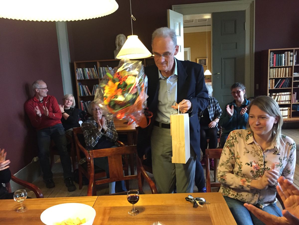 Afskedsreception for Bashir og Erik