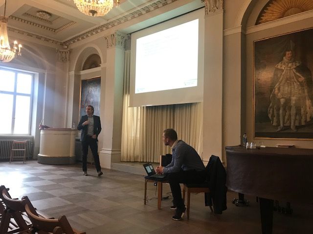 Besøg fra Sparekassen Sjælland