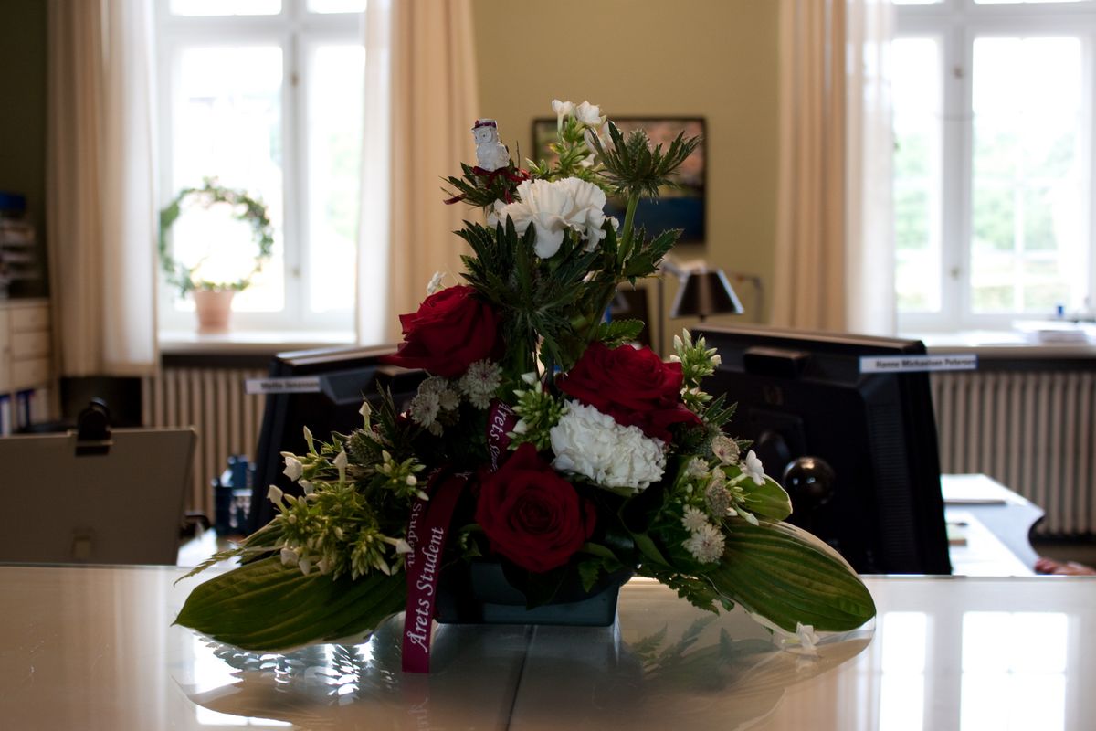 De første studenter 2018 fik hue på i dag