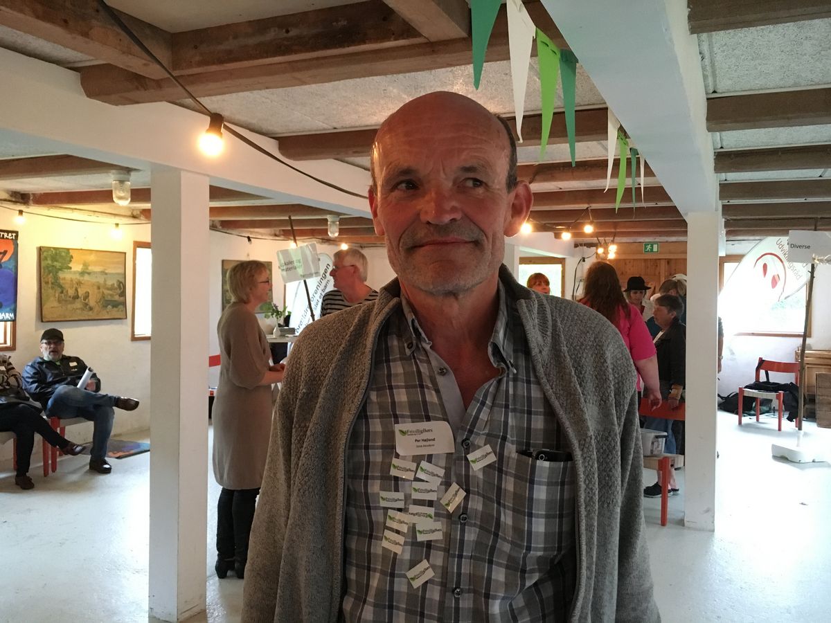 Frivilligkoordinator på arbejde