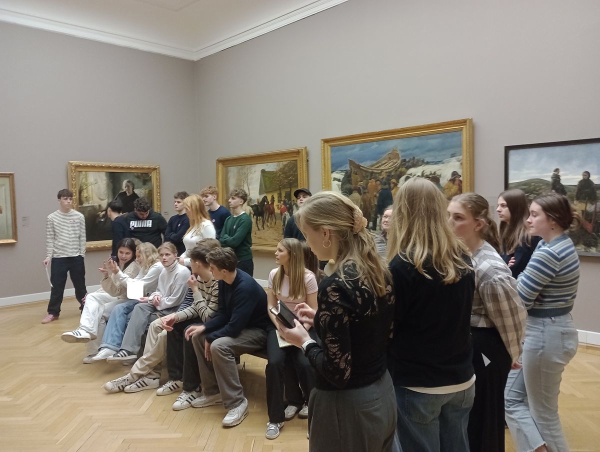 Historieekskursion med 1y, 1x og 1c