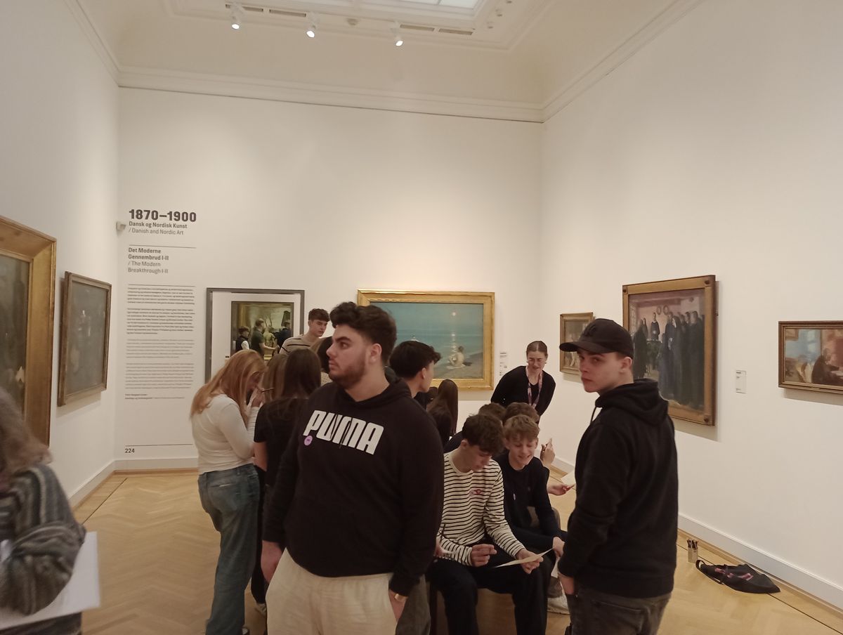 Historieekskursion med 1y, 1x og 1c