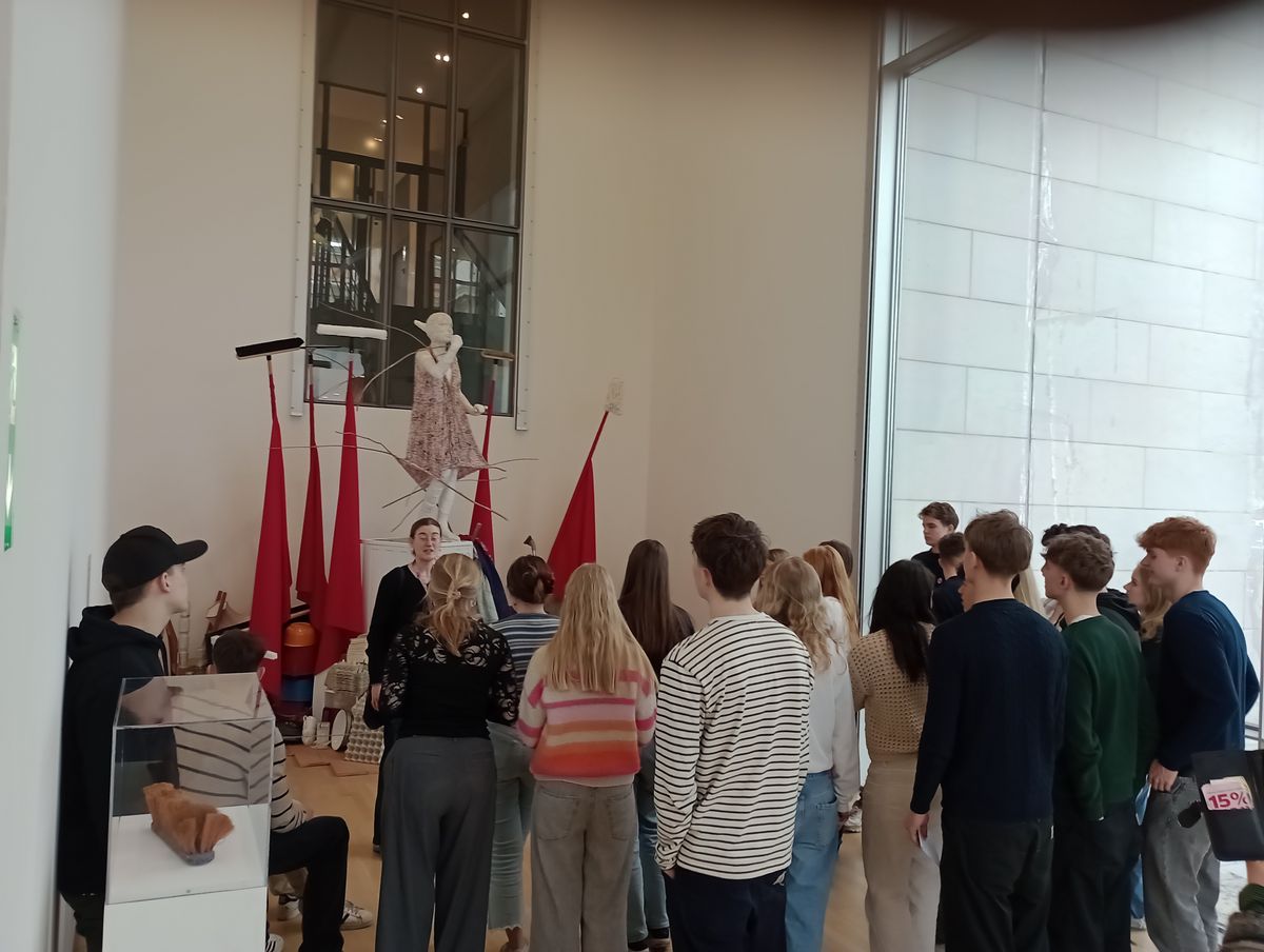 Historieekskursion med 1y, 1x og 1c