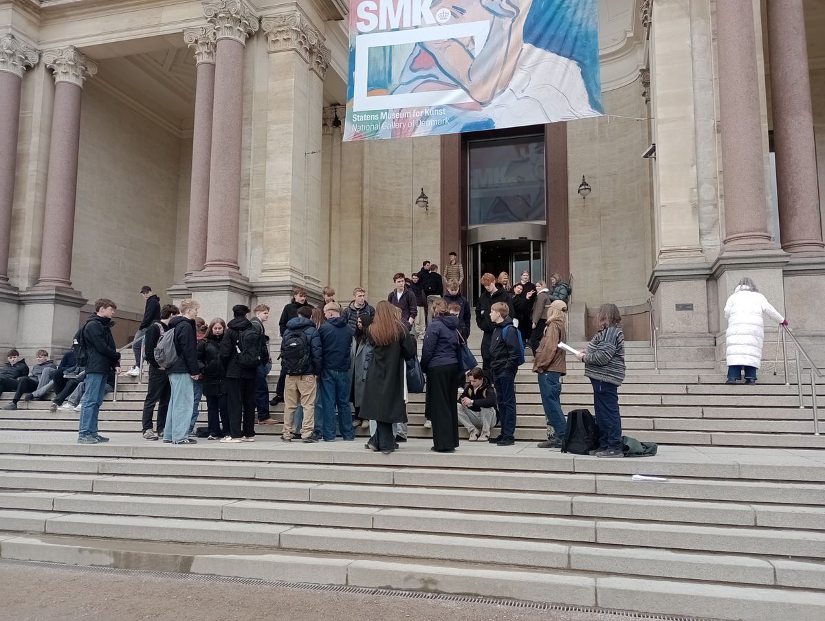 Historieekskursion med 1y, 1x og 1c