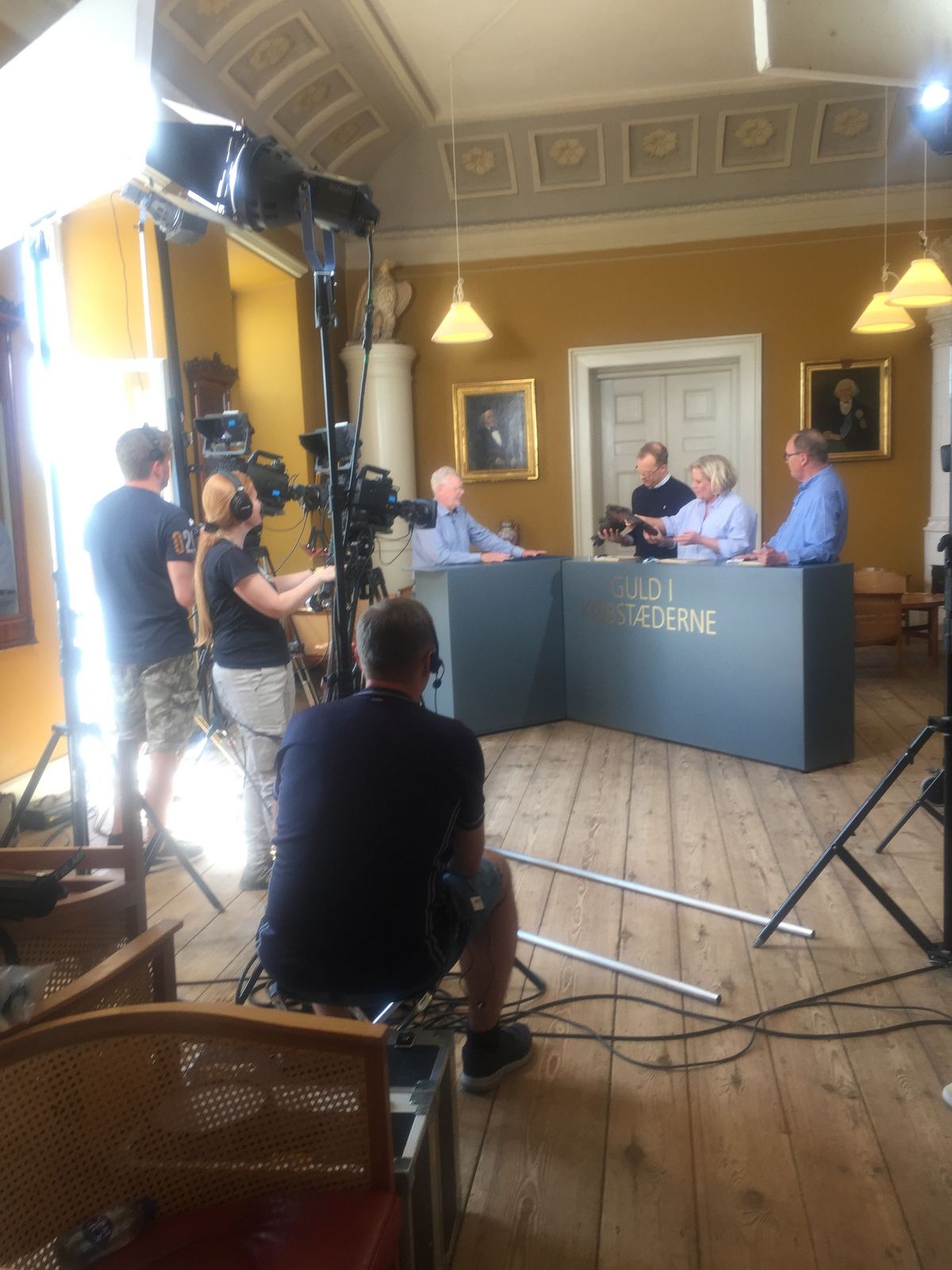 DR optagelser på Akademiet i week-enden