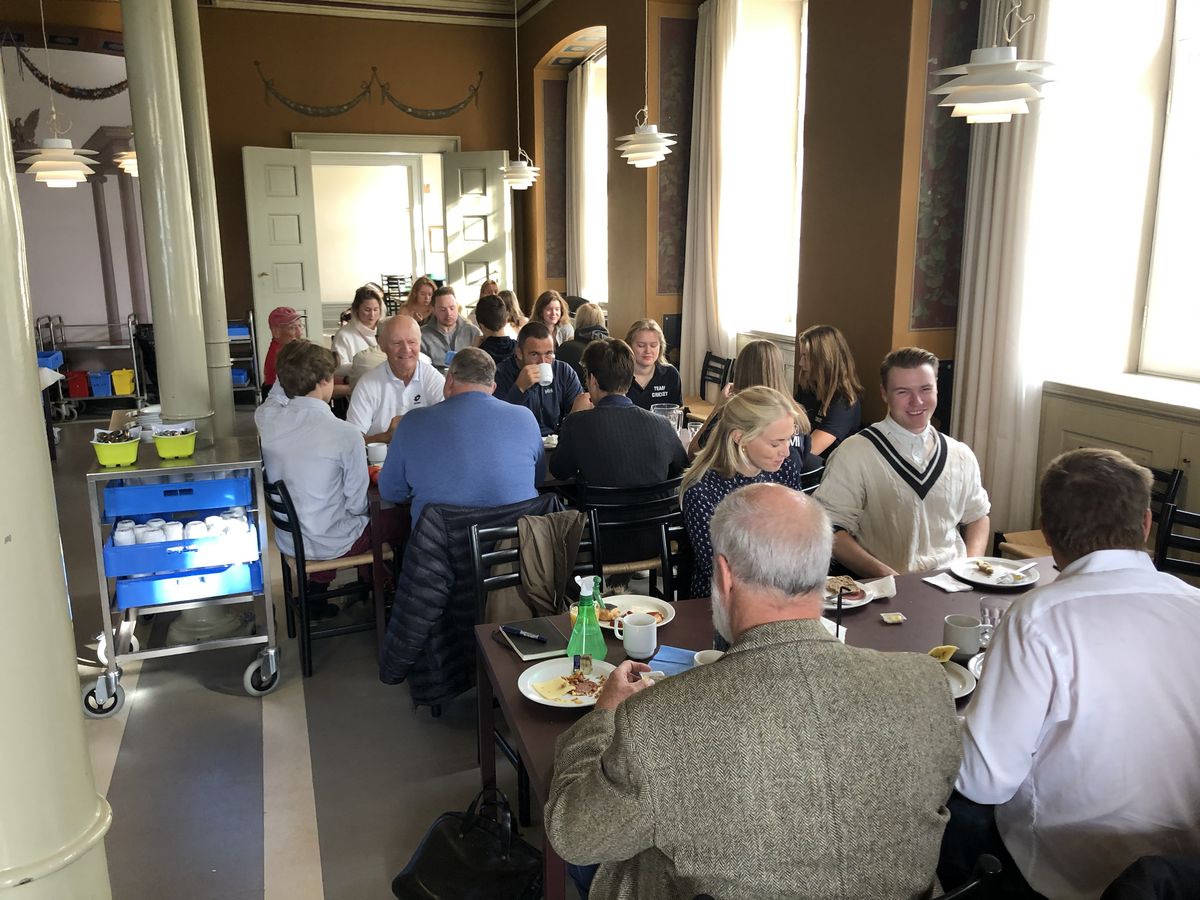 Gammel Soraner Cricketkamp på skolen