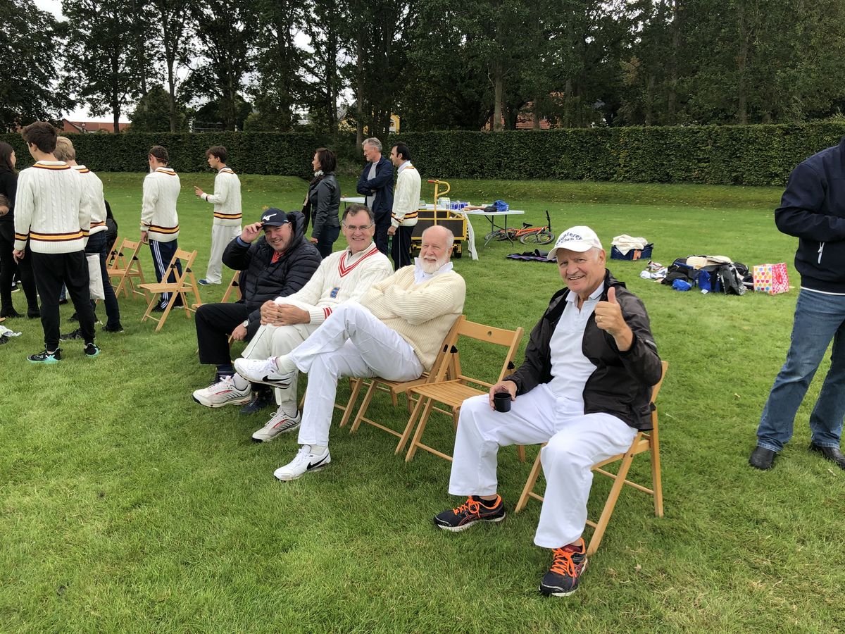 Gammel Soraner Cricketkamp på skolen