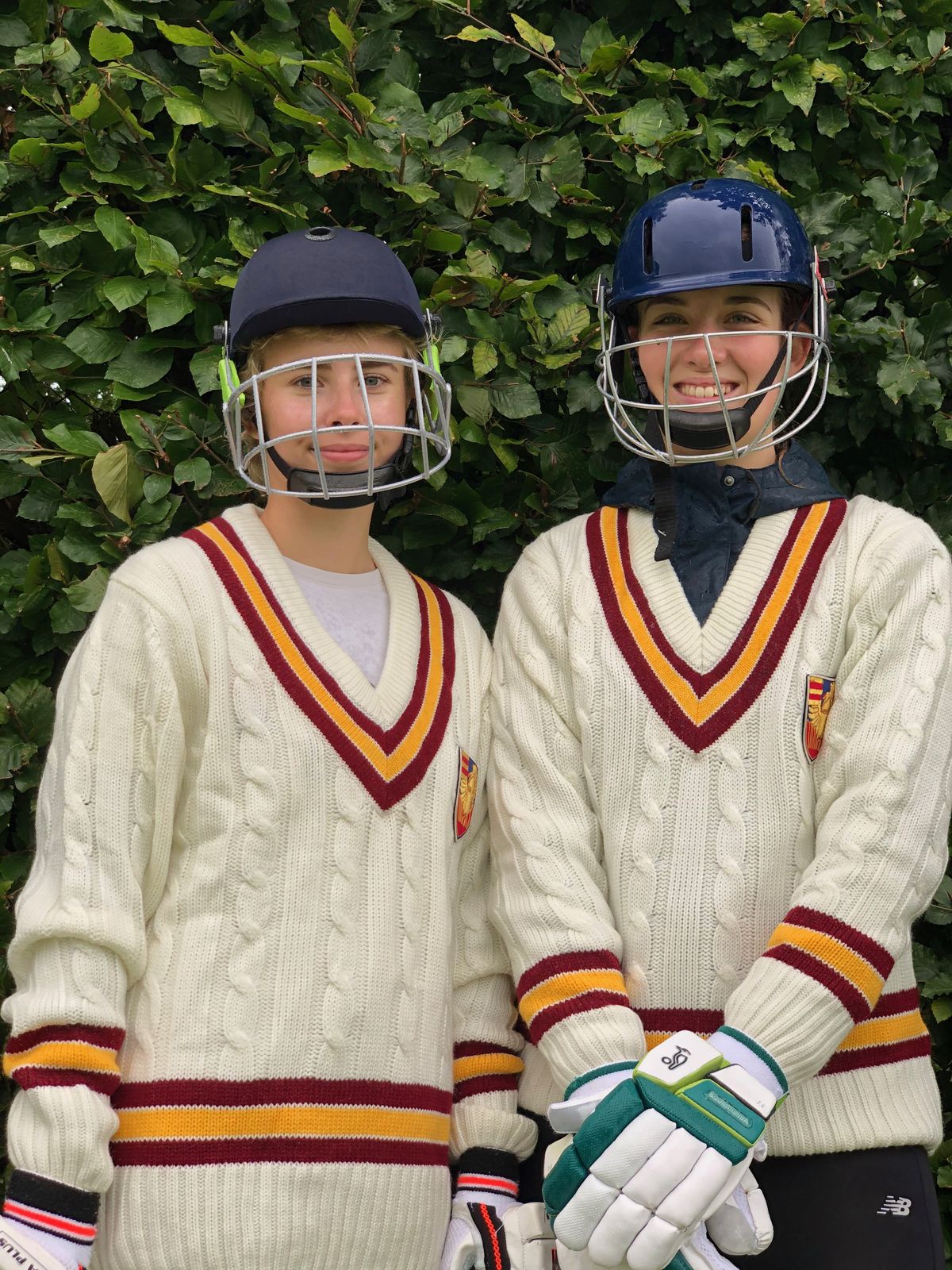 Gammel Soraner Cricketkamp på skolen