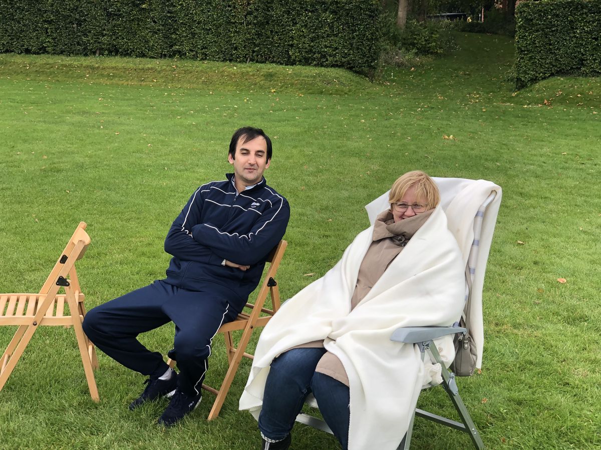 Gammel Soraner Cricketkamp på skolen