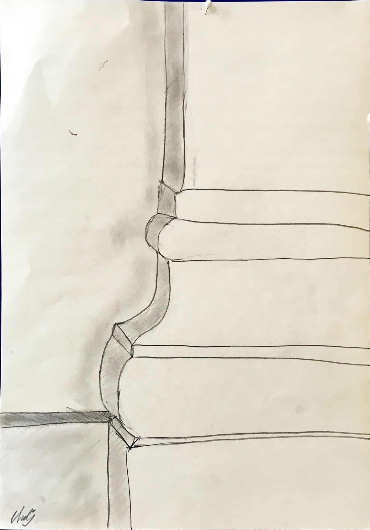 Konturtegning i Festsalen