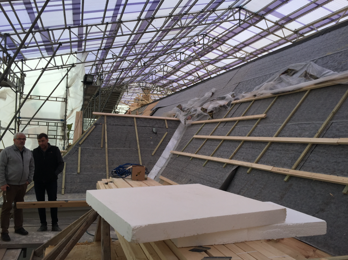 Hurra - vi har holdt rejsegilde