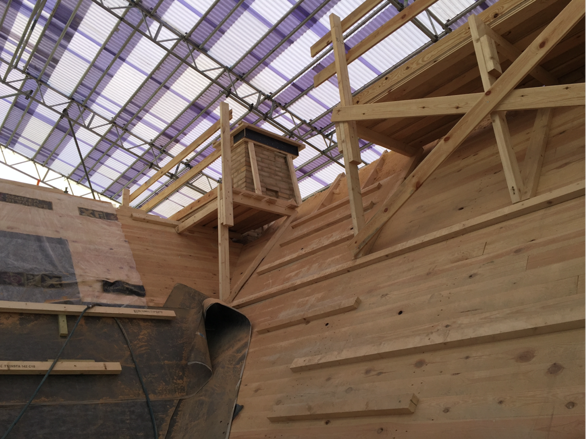 Hurra - vi har holdt rejsegilde