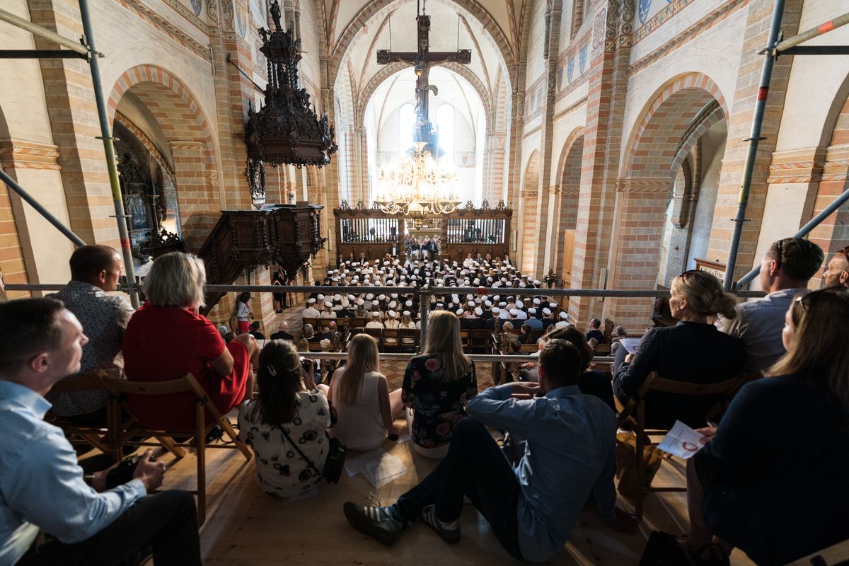 Se alle billederne fra dimissionen