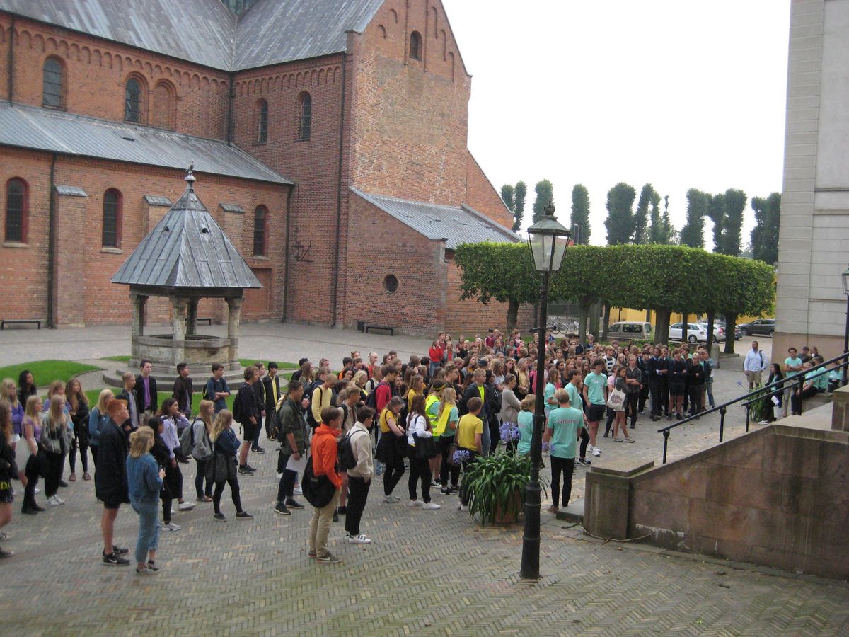 I dag begynder skolen for de nye 1. g'ere