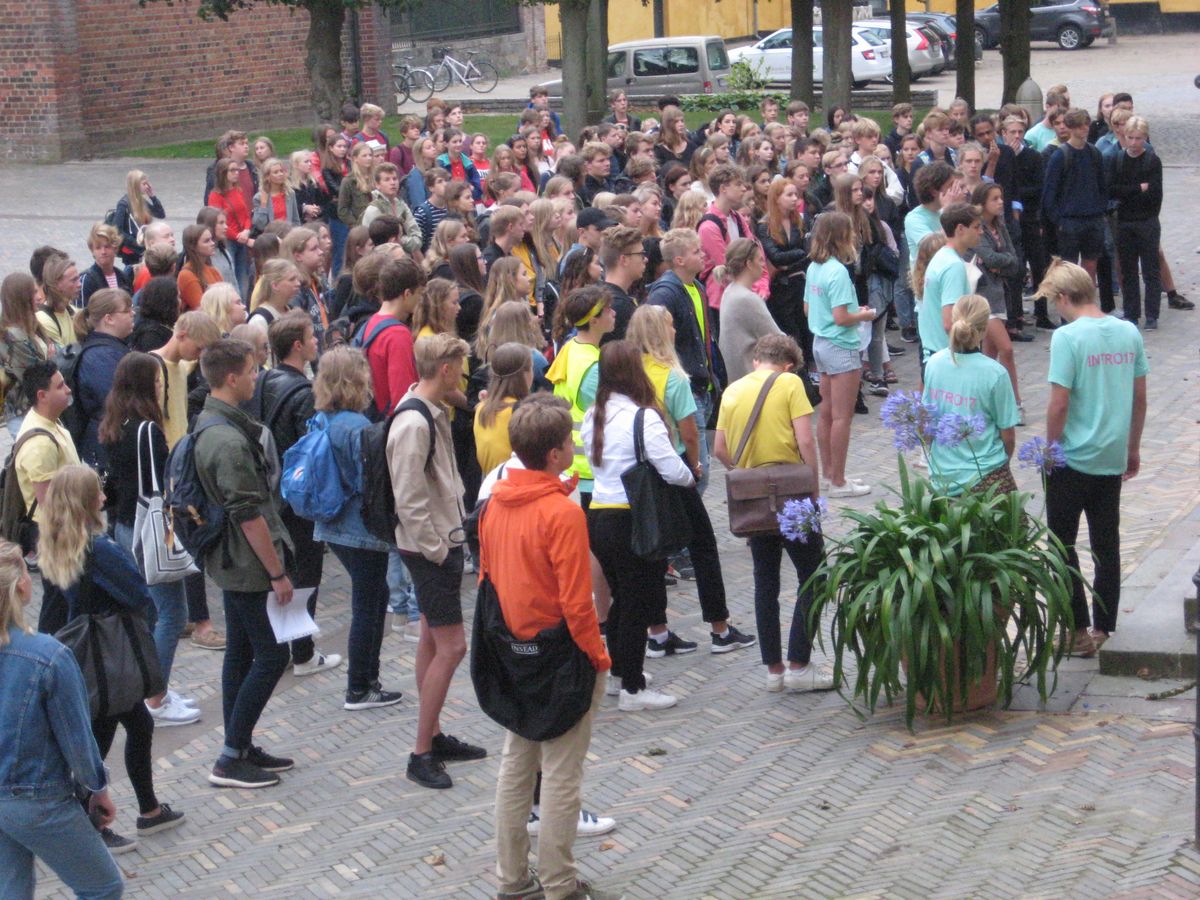 I dag begynder skolen for de nye 1. g'ere