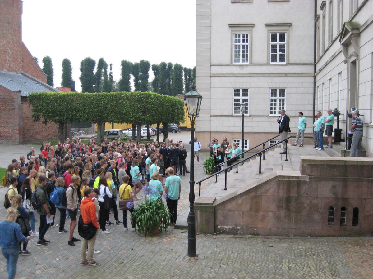 I dag begynder skolen for de nye 1. g'ere