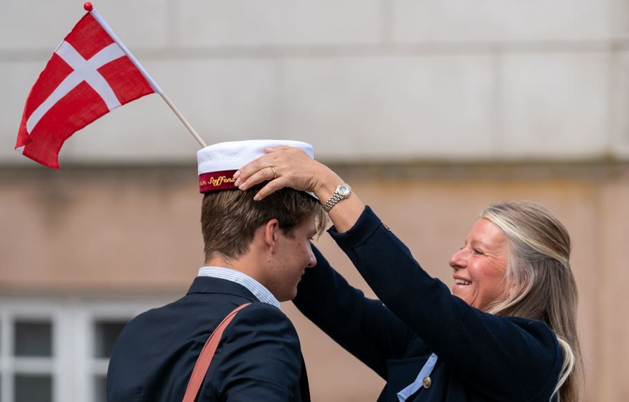 Så blev studenterne fejret