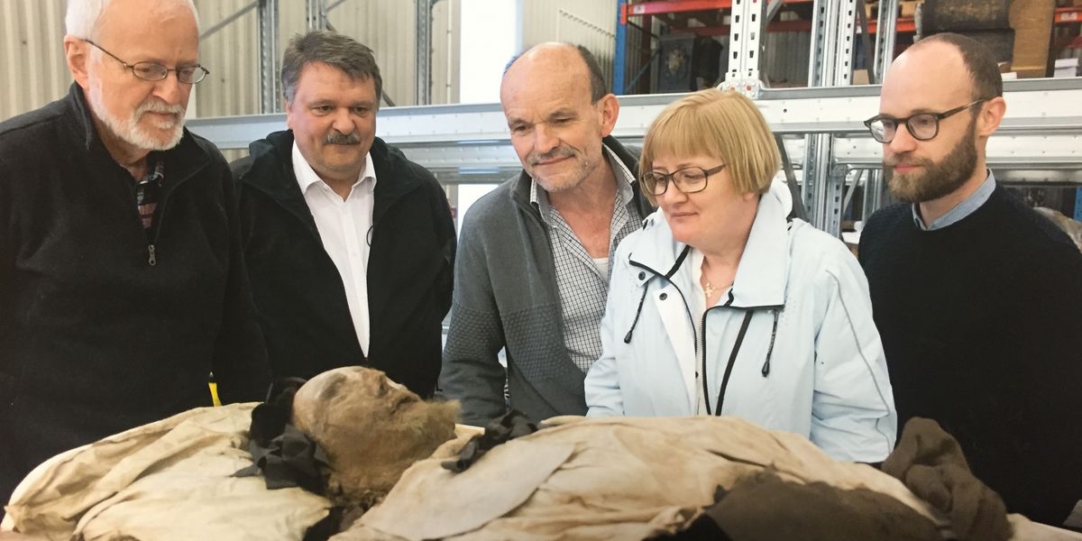 En af skolens (meget) gamle elever