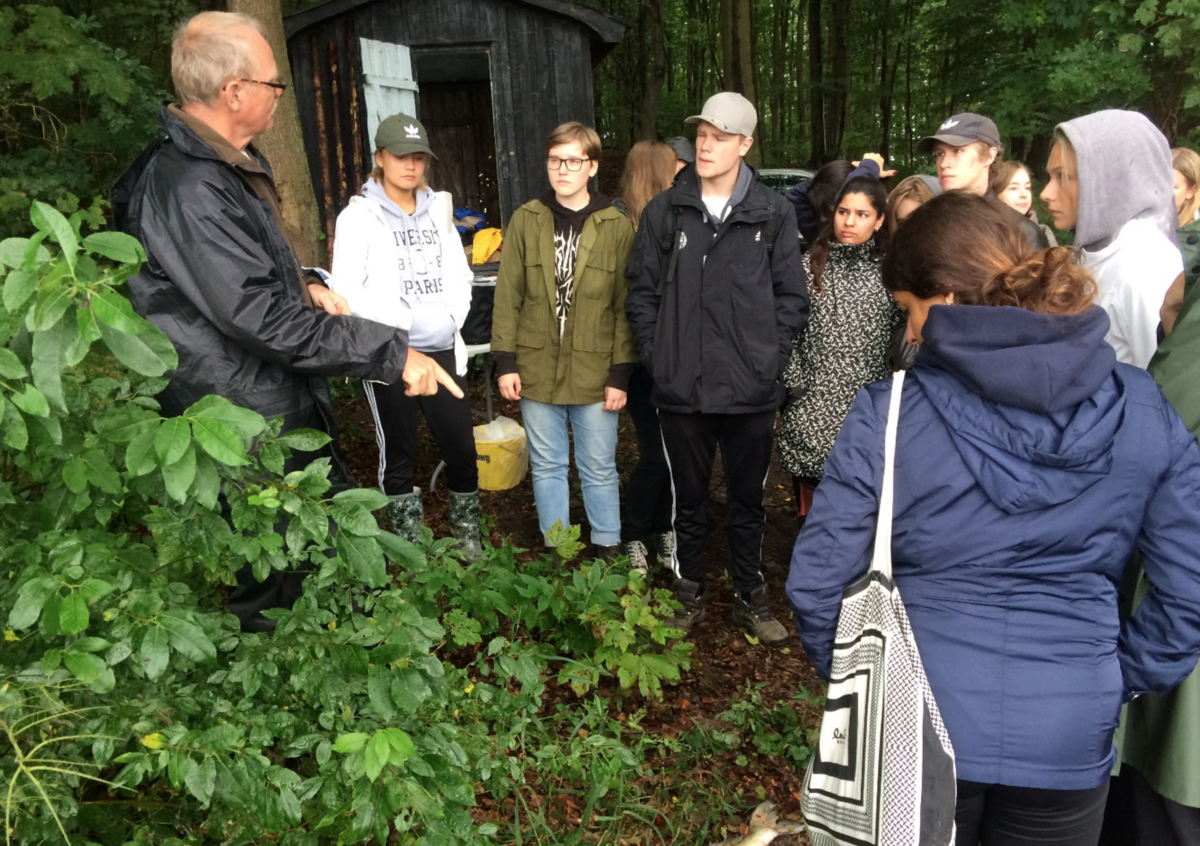 Ekskursion med biologi til Tuelsø