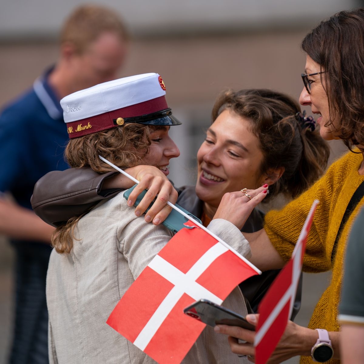 Så blev studenterne fejret