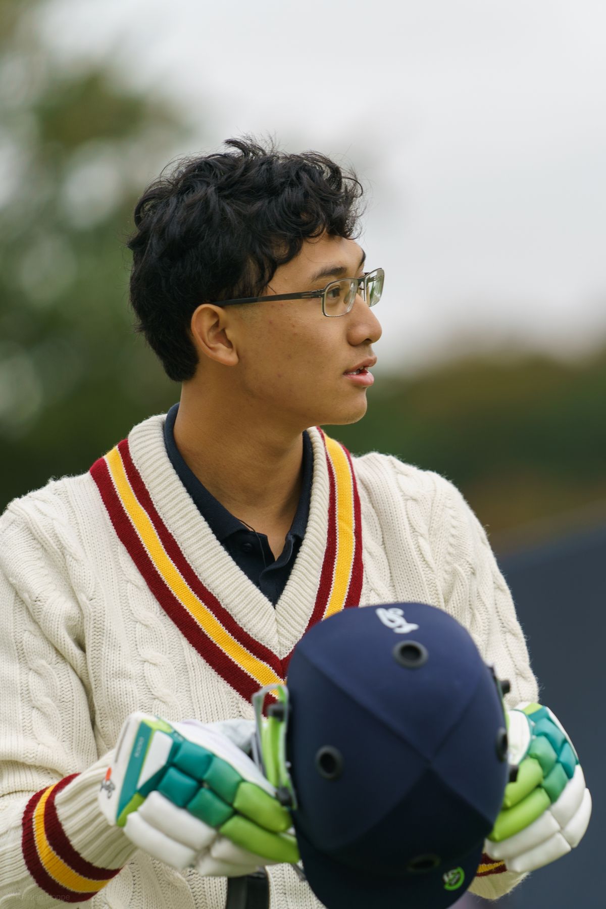 Gammel Soraner Cricketkamp på skolen