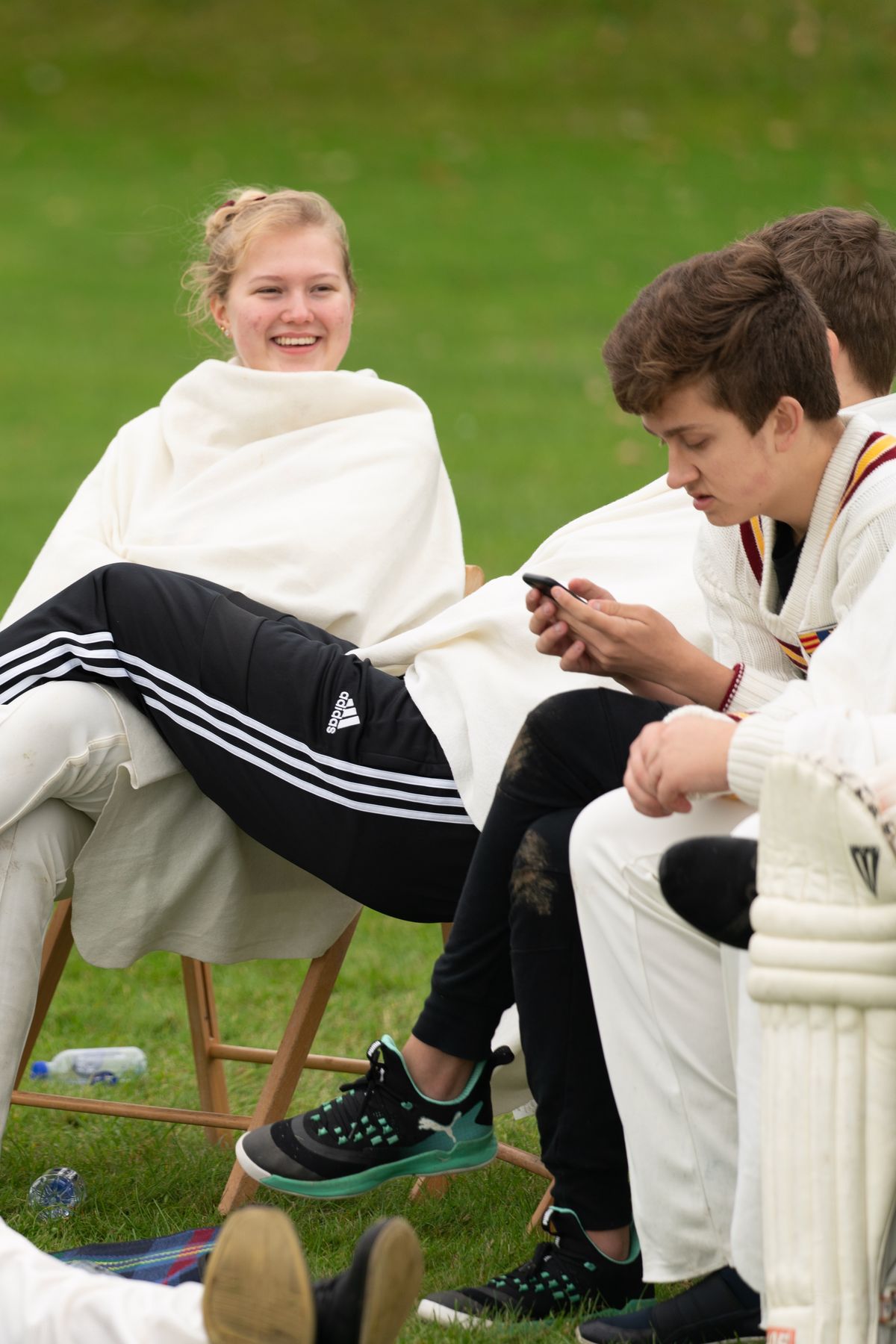 Gammel Soraner Cricketkamp på skolen
