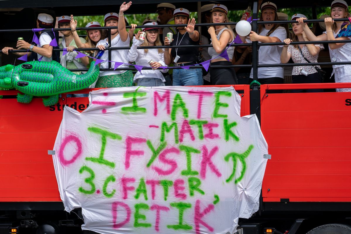 Studenterfejringen er i gang!