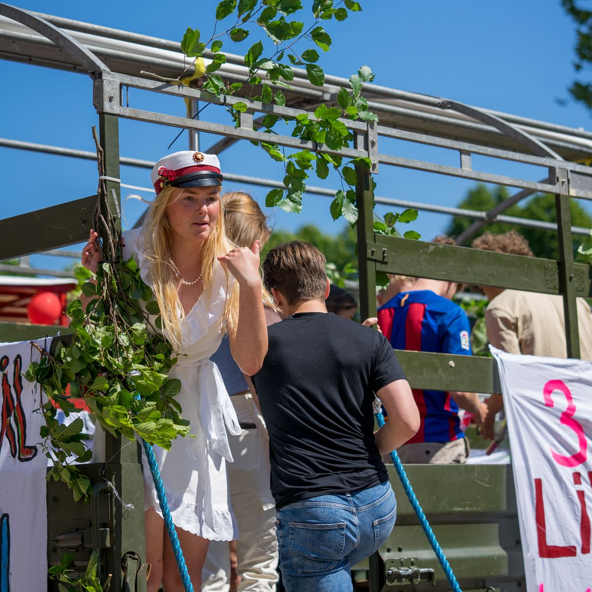 Så blev studenterne fejret